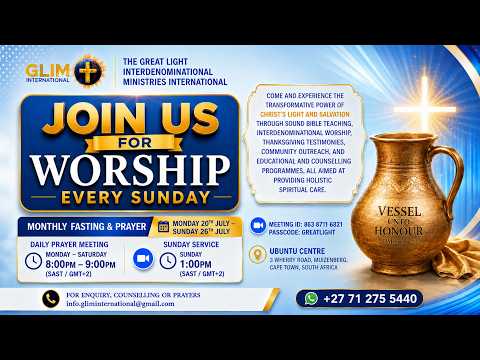 GOD’S DESIRE IS YOUR PROGRESSION